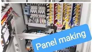 AC DB Panel | Auto timer panel #electrical #wiring #plc