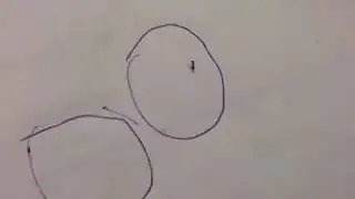 Ant gets trapped in a circle