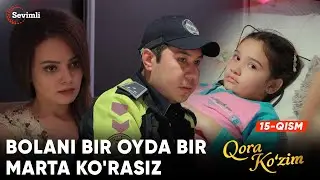 Qora ko'zim 15-qism | Anons |Bolani bir oyda bir marta ko'rasiz