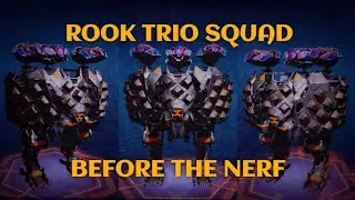 Rook Trio Squad Before Nerfs | War Robots