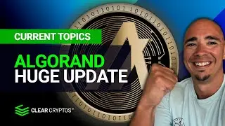 ALGORAND Shares HUGE UPDATE!! Largest Reduction Of ALGO Block Time