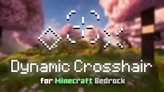 Dynamic Crosshair V1 For MCPE 1.21+ | Dynamic Crosshair Texture Pack 🔥