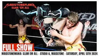 UKPW: Maidstonemania - Slam Em All (FULL SHOW) #britishwrestling #ukwrestling #wrestling #free