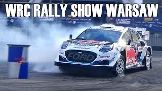WRC Rally Show Warsaw 2024 | FORD PUMA RALLY1 & LEGENDS