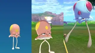 Toedscool from Scarlet and Violet in Pokémon Sword ⚔️ Shield 🛡️ (MOD)