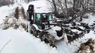 Mud and Snow Together! | Hidromek K4 Supra