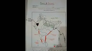 Map Of India - ICSE Class 10 GEOGRAPHY