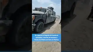 Reportan bloqueos en municipios de Tamaulipas; sujetos armados circulan en caravana