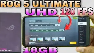 Asus Rog Phone 5 Pubg Test /    Yargı Dağıttık   /   Pubg Mobile 120 FPS