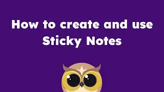 How to Create Sticky Notes on Any Website or Document - Helperbird tutorials