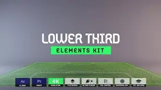 02 a Lower third Elements Kit After Effects