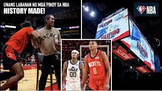 Jordan Clarkson And Jalen Green Umukit ng Kasaysayan sa NBA | Unang Mga Lahing Pinoy Na Nag Laban