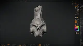 Halloween Skull  | Zbrush Timelaps