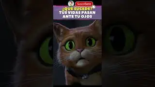 😨¡GATO..TUS VIDAS PASAN ANTE TUS OJOS! #shorts #youtubeshorts