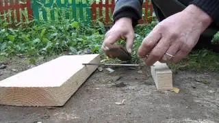 клинок из 9ХС тест