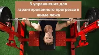 3 упражнения для гарантированного прогресса в жиме лежа