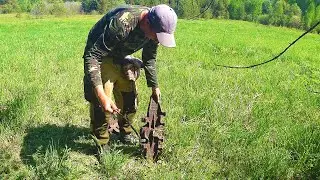 За траками с тележкой! Коп металлома с xp deus