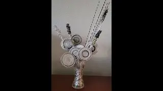 5 MINUTE CRAFT  NEWSPAPER IDEAS, NEWSPAPERS ART AND CRAFT , ARTNCRAFT CANDY LOLLIPOP FROM PAPER.