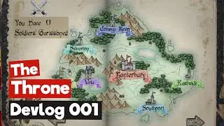 2D Game - The Throne - Dev Log 001 (Unreal and Blender)
