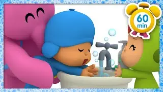 👋💧  POCOYO ITALIANO- Igiene: Lavati le Mani! [60min] | VIDEO e CARTONI ANIMATI per bambini