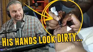 Tattooing in prison WITH NO GLOVES ON