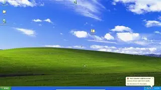 Windows XP with Slate Theme! ( sort of )