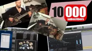 10 000 SUB : Through the Fire and Flames (Acoustiiic Cover... Full Version Soon !!!)