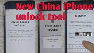 iphone 6s plus icloud screen passcode unlock kaise kare | China New iCloud unlock tool sy bypass kar