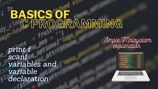C programming tutorial❗️എളുപ്പം പഠിക്കാം C programming..