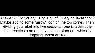 Bootstrap alert how to just andNo39 hideandNo39 them without removing them when closing