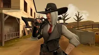 [vore/overwatch/sfm/sounds] Ashe and her victory