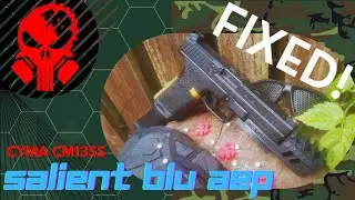 Cyma CM135s Salient blu Glock G18C aep Firing Issue Fixed Plus Bonus Upgrade