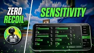 BEST SETTINGS AND SENSITIVITY | BGMI SENSITIVITY CODE TODAY | BGMI ZERO RECOIL SENSITIVITY CODE 