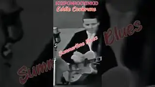 Eddie Cochran. Live TV.Summertime Blues