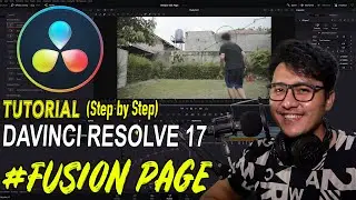 Belajar Visual Effect  di Davinci Resolve 17 | FUSION PAGE TUTORIAL | after effects alternative free
