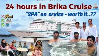 🛳️24hr Vlog with Family, SPA, DJ & Candy Rain| Is Brika Cruise Worth It?#chanduschapters