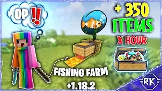AFK Fishing Farm 1.18 EXP & FOOD FARM FOR Bedrock Editon, Java Edition MINECRAFT FISHING FARM 1.18