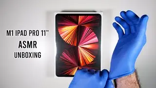iPad Pro 2021 11 inch - ASMR Unboxing (and accessories)