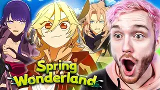 Genshin HoYoFair 2023 Was AMAZING! | Spring Wonderland Reaction