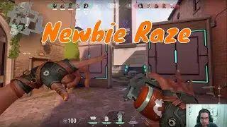 Valorant Iron Rank Raze Gameplay ft. Team FriendSheep