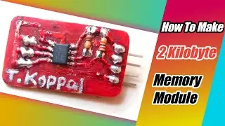 How to Make EEPROM | Extranal Memory for Arduino | i2c Memory module for Microcontroller