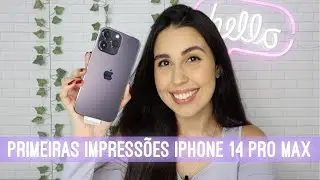 PRIMEIRAS IMPRESSÕES IPHONE 14 PRO MAX | 1 SEMANA DE USO | *me arrependi de trocar?*