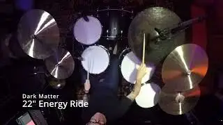 Dream Cymbals - 22" Dark Matter Energy Ride