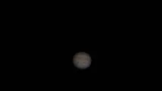 Imagens com Telescópio Refletor 114mm - Júpiter e sua Lua Io