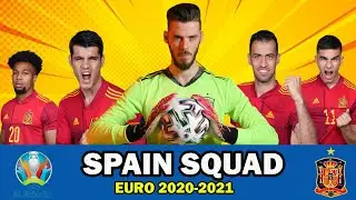 🔴🔴Spain New Squad UEFA Euro 2021 | Spain EURO 2021 SQUAD LIST