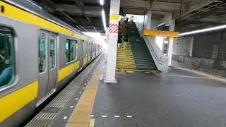 Shin-kemigawa Station JB36 | JR Chuo Sobu Line Walks | Tokyo Railways Exploration | Japan 4K ASMR