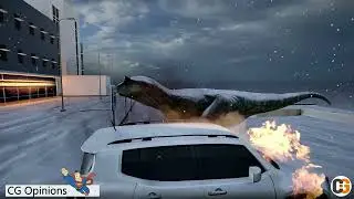 Attack of dinosaur..short animation by CG Opinions. Software: Blender & iclone