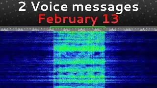 UVB-76 (The buzzer) 2 Voice messages 13.2.2025