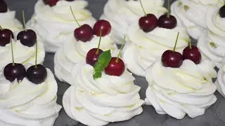 Легендарный десерт 😍 МИНИ ПАВЛОВА с НАЧИНКОЙ! Простой Рецепт Десерт к чаю