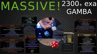 [3.17 PoE] 2300+ EXALT GAMBA -- MAGEBLOODS, HEADHUNTERS, HOUSE OF MIRRORS, AND MORE!!!